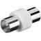 Goobay Koax-adapter Koax dug� Koax dug� m�anyag