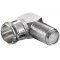 Goobay F-Quick 90� antennacsatlakoz� adapter F-dug� F-aljzat