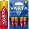 Varta LR6/AA (Mignon ceruza) 4706 1,5V 4db/csomag elem Alk�li-mang�n