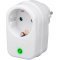 Goobay fali aljzat adapter túlfeszültség védelemmel 1-es fehér Goobay fali aljzat adapter túlfeszültség védelemmel 1-es fehér