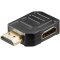 Goobay HDMI 270 fokos sz�g� adapter 4K 60Hz