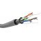 Goobay CAT 5e h�l�zati k�bel F/UTP sz�rke 100m CCA AWG 24/1 PVC