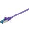 Goobay CAT 6A patchk�bel SFTP 2m lila