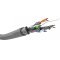 Goobay CAT 6 h�l�zati k�bel S/FTP 100m sz�rke CCA AWG 26/7 LSZH