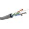 Goobay CAT 6 U/UTP h�l�zati k�bel 100m sz�rke CCA AWG 23/1 PVC