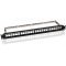 Goobay 19 h�velykes STP Keystone patchpanel 24 port 1 HE f�ldel�k�bel n�lk�l