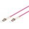Goobay multim�dus� OM4 LWL k�bel lila LC-UPC csatlakoz� 20m