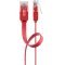 Goobay CAT 6 lapos patchk�bel U/UTP 3m piros