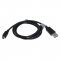 OTB Mini-USB adatk�bel 1,0m fekete USB A 2.0