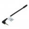 OTB TMC antenna 3,5mm jack 90° csatlakozó 10cm fekete OTB TMC antenna 3,5mm jack 90° csatlakozó 10cm fekete