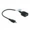 OTB Micro-USB OTG adapterk�bel 15cm micro-USB csatlakoz� USB-A aljzat
