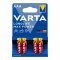 Varta LONGLIFE Max Power AAA (LR03) 4703 1,5V 4db/csomag elem alkáli-mangán Varta LONGLIFE Max Power AAA (LR03) 4703 1,5V 4db/csomag elem alkáli-mangán