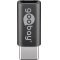Goobay USB-Adapter Micro-USB USB-C 10W 2A USB 2.0 sz�rke