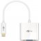 Goobay USB-C VGA adapter 0,2m feh�r USB 3.1 Full HD 1080p 60 Hz