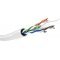 Goobay CAT 6 U/UTP h�l�zati k�bel feh�r CCA 305m AWG 23/1 PVC