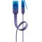 Goobay CAT 6A lapos patchk�bel U/UTP 0,5m lila