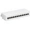 Goobay CAT 6 Mini asztali patch panel 12 port STP f�m h�z feh�r