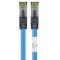Goobay CAT 8.1 S/FTP patchk�bel 0,5m k�k LSZH