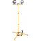 Goobay LED munkal�mpa teleszk�pos �llv�nnyal 2x20W 3400lm 4000K belt�ri/k�lt�ri