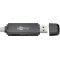 Goobay USB 3.0 USB-C 2in1 k�rtyaolvas� microSD SD 2 foglalattal