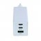 OTB GaN 3-port USB t�lt� 65W (2xUSB-C+1xUSB-A) USB-PD feh�r