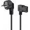 Goobay 1,8m k�beles 90� CEE 7/7 csatlakoz�s C13 h�l�zati k�bel