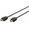 Goobay High-Speed HDMI k�bel Ethernet 4K 60Hz 3m