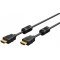 Goobay High-Speed HDMI k�bel Ethernet 4K 60Hz 2m ferritmaggal