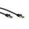 Goobay CAT 8.1 S/FTP PiMF patchk�bel 2m fekete LSZH