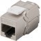 Goobay Keystone-modul RJ45 CAT 8.1 STP 15,8mm 180� k�belkimenet LSA szerel�shez