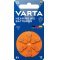 Varta PR48 (13) hall�k�sz�l�k elem 1,45V 6db/csomag cink-leveg�