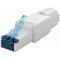 Goobay CAT 6A RJ45 csatlakoz� UTP 5,0-8,5mm k�belhez csavaros r�gz�t�s