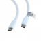 OTB USB-C 3.0 adatk�bel USB-C 3.0 csatlakoz� - USB-C 3.0 csatlakoz� USB-PD 60W 1,0m feh�r