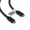 OTB adatkábel USB-C 3.0 csatlakozó - USB-C 3.0 csatlakozó USB-PD 60W 2,0m fekete OTB adatkábel USB-C 3.0 csatlakozó - USB-C 3.0 csatlakozó USB-PD 60W 2,0m fekete