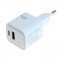 OTB GaN USB t�lt� 1xUSB-C 1xUSB-A USB-PD 20W 2 portos feh�r