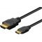 Goobay Ultra High-Speed HDMI k�bel Mini-HDMI 8K 60Hz