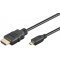 Goobay Ultra High-Speed HDMI k�bel Micro-HDMI 8K 60Hz