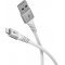 Goobay Lightning USB-A textilk�bel 3m 12 W 2,4 A MFi tan�s�tott