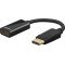 Goobay DisplayPort HDMI �talak�t� k�bel 4K 60Hz DisplayPort dug� HDMI aljzat