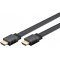 Goobay High-Speed HDMI lapos k�bel Ethernet 8K 60Hz 2m