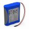 Li-Ion Akkupack 10,8V 2550mAh 3S1P PCB nélkül, NTC védelem nélkül, kábellel 3INR19/66 Li-Ion Akkupack 10,8V 2550mAh 3S1P PCB nélkül, NTC védelem nélkül, kábellel 3INR19/66