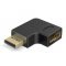 Goobay DisplayPort 90� adapter 8K 144Hz DSC csatlakoz�val