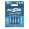Ansmann l�tium elem AA 1,5V 4db/csomag