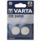 Varta CR2450 3V 570mAh 2db/csomag L�tium