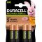 Duracell El�re felt�ltve AA Mignon ceruza Akkumul�tor 1.2V 1300mAh 4db/csomag NiMH