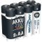 Ansmann maxE AA Mignon ceruza Akkumul�tor 1,2V 2100mAh 8db/csomag NiMH