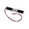 Helyettes�t� Akkumul�tor v�szvil�g�t�s 3,6V 3000mAh 127x23mm 30cm csatlakoz�k�bel nyitott vezet�kv�gek