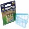 Varta Recharge Accu Endless AAA LR03 Akkumul�tor 1,2V 550mAh 4db/csomag NiMH