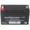 Multipower MP3.5-4 4V 3,5Ah Akkumul�tor AGM �lom-zsel�s