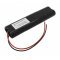 Helyettes�t� Akkumul�tor v�szvil�g�t�s 9,6V 1800mAh L2x4 Sub-C 200mm k�bellel NiMH